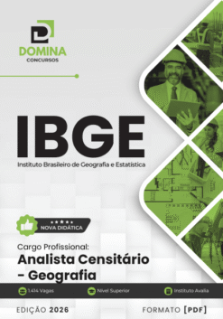 Analista Censitário de Geografia IBGE | Apostila 2026