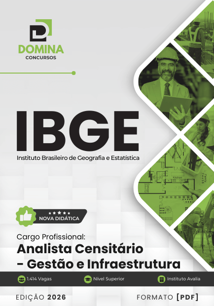 Analista Censitário de Gestão e Infraestrutura IBGE | Apostila 2026 1 Analista Censitário de Gestão e Infraestrutura IBGE | Apostila 2026
