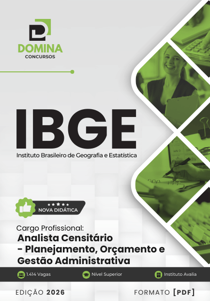 Analista Censitário de Planejamento IBGE | Apostila 2026 1 Analista Censitário de Planejamento IBGE | Apostila 2026