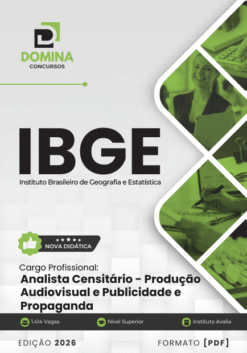 Analista Censitário de Produção Audiovisual IBGE | Apostila 2026