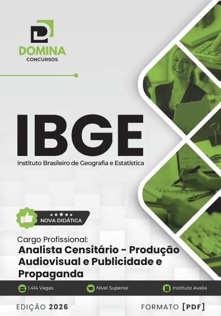 Analista Censitário de Produção Audiovisual IBGE | Apostila 2026 1 Analista Censitário de Produção Audiovisual IBGE | Apostila 2026