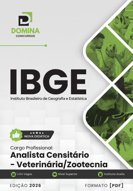 Analista Censitário de Veterinária IBGE | Apostila 2026 1 Analista Censitário de Veterinária IBGE | Apostila 2026
