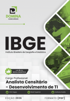 Analista Censitário Desenvolvimento de TI IBGE | Apostila 2026