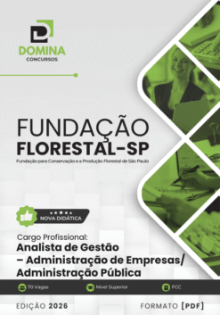 Analista de Gestão Administração de Empresas Fundação Florestal SP | Apostila 2026