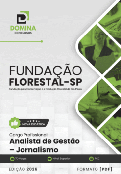 Analista de Gestão Jornalismo Fundação Florestal SP | Apostila 2026