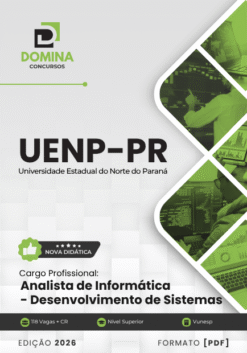Analista de Informática Desenvolvimento Sistemas UENP PR | Apostila 2026