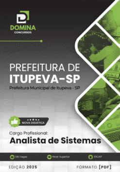 Analista de Sistemas Itupeva SP | Apostila 2026