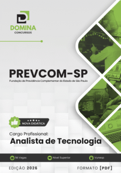 Analista de Tecnologia PREVCOM SP | Apostila 2026