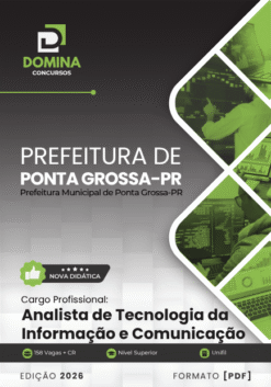 Analista de TI e Comunicação Ponta Grossa PR | Apostila 2026