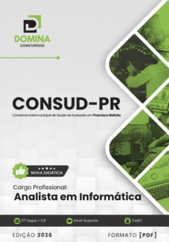 Analista em Informática CONSUD PR | Apostila 2026