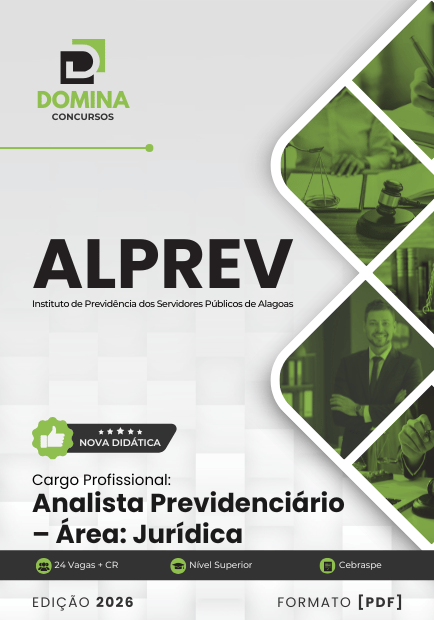 Analista Previdenciário Jurídico ALPREV | Apostila 2026 1 Analista Previdenciário Jurídico ALPREV | Apostila 2026