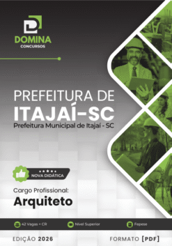 Arquiteto Itajaí SC | Apostila 2026
