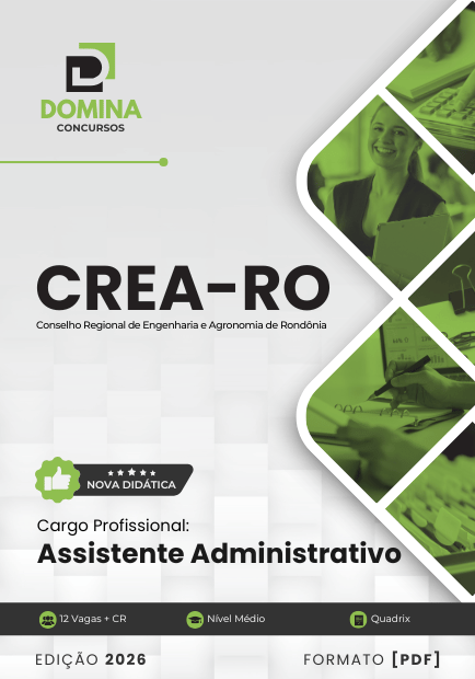 Assistente Administrativo CREA RO | Apostila 2026 1 Assistente Administrativo CREA RO | Apostila 2026