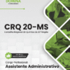 Assistente Administrativo CRQ 20 MS | Apostila 2026
