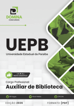 Auxiliar de Biblioteca UEPB | Apostila 2026