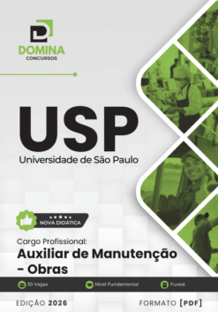 Auxiliar de Manutenção e Obras USP | Apostila 2026