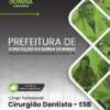 Cirurgião Dentista ESB Conceição da Barra de Minas MG | Apostila 2026 2 Cirurgião Dentista ESB Conceição da Barra de Minas MG | Apostila 2026