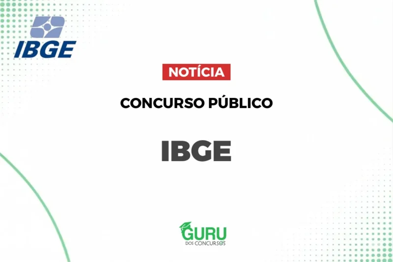 IBGE: 1.414 Vagas! Analista e Agente. Salários até R$ 5,2 mil