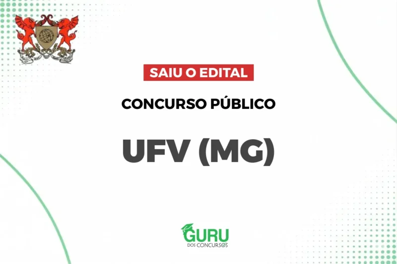 Concurso UFV: Médico Veterinário ganha R$ 5.215! Veja o edital 1 concurso ufv mg