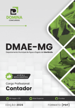 Contador DMAE Uberlândia MG | Apostila 2026