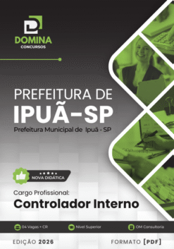 Controlador Interno Ipuã SP | Apostila 2026