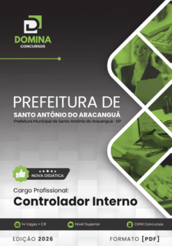 Controlador Interno Santo Antônio do Aracanguá SP | Apostila 2026
