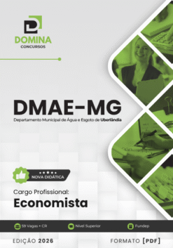 Economista DMAE Uberlândia MG | Apostila 2026