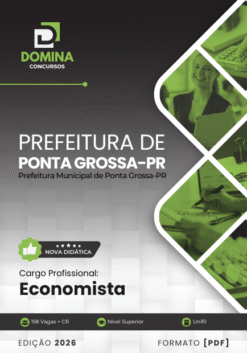 Economista Ponta Grossa PR | Apostila 2026