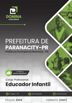 Educador Infantil Paranacity PR | Apostila 2026