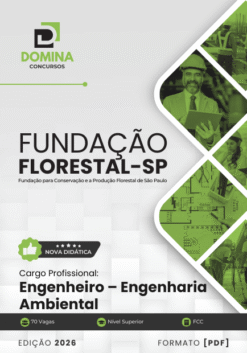 Engenheiro Ambiental Fundação Florestal SP | Apostila 2026