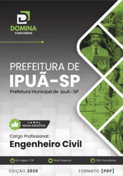 Engenheiro Civil Ipuã SP | Apostila 2026