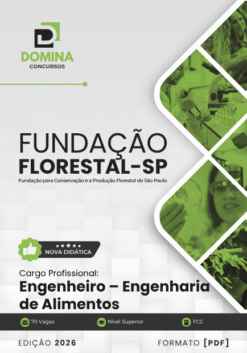 Engenheiro de Alimentos Fundação Florestal SP | Apostila 2026