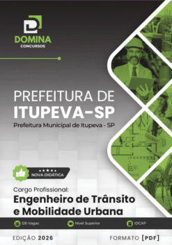 Engenheiro de Trânsito e Mobilidade Itupeva SP | Apostila 2026