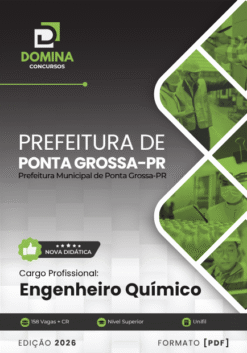 Engenheiro Químico Ponta Grossa PR | Apostila 2026