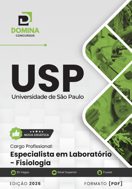 Especialista em Laboratório Fisiologia USP | Apostila 2026 1 Especialista em Laboratório Fisiologia USP | Apostila 2026
