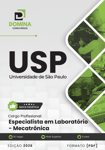Especialista em Laboratório Mecatrônica USP | Apostila 2026 1 Especialista em Laboratório Mecatrônica USP | Apostila 2026