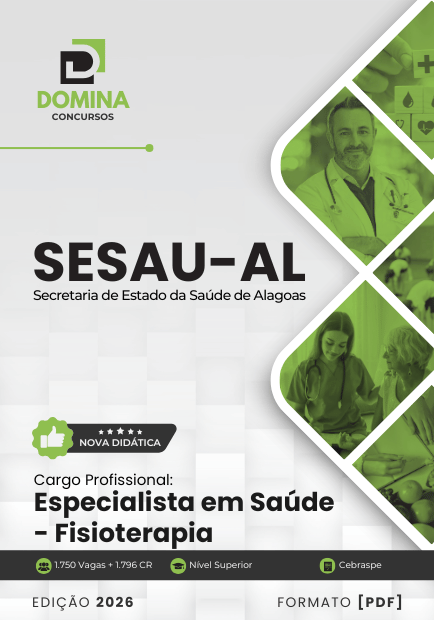 Especialista em Saúde Fisioterapia SESAU AL | Apostila 2026 1 Especialista em Saúde Fisioterapia SESAU AL | Apostila 2026