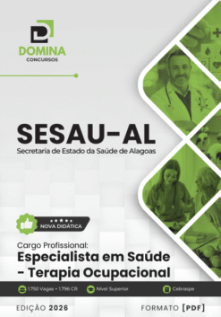 Especialista em Saúde Terapia Ocupacional SESAU AL | Apostila 2026