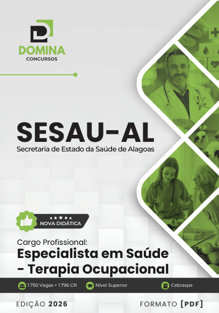 Especialista em Saúde Terapia Ocupacional SESAU AL | Apostila 2026 1 Especialista em Saúde Terapia Ocupacional SESAU AL | Apostila 2026
