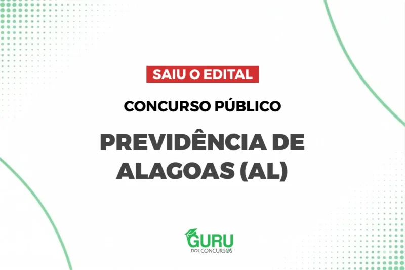 Concurso ALPREV: Edital Publicado!