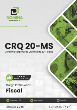Fiscal CRQ 20 MS | Apostila 2026