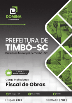 Fiscal de Obras Timbó SC | Apostila 2026