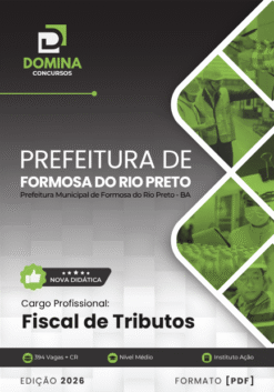Fiscal de Tributos Formosa do Rio Preto BA | Apostila 2026