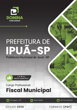 Fiscal Municipal Ipuã SP | Apostila 2026