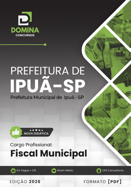 Fiscal Municipal Ipuã SP | Apostila 2026 1 Fiscal Municipal Ipuã SP | Apostila 2026