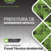 Fiscal Técnico Ambiental Monsenhor Hipólito PI | Apostila 2026 3 Fiscal Técnico Ambiental Monsenhor Hipólito PI | Apostila 2026