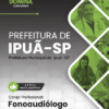 Fonoaudiólogo Ipuã SP | Apostila 2026