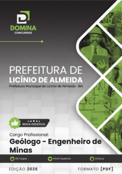Geólogo Licínio de Almeida BA | Apostila 2026