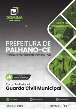 Guarda Civil Municipal Palhano CE | Apostila 2026