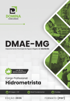 Hidrometrista DMAE Uberlândia MG | Apostila 2026